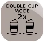 Double cup mode